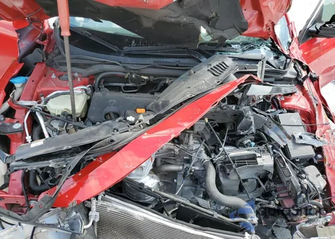 2021 Honda Civic Sport z USA, uszkodzony, nr VIN 2HGFC2F88MH534196